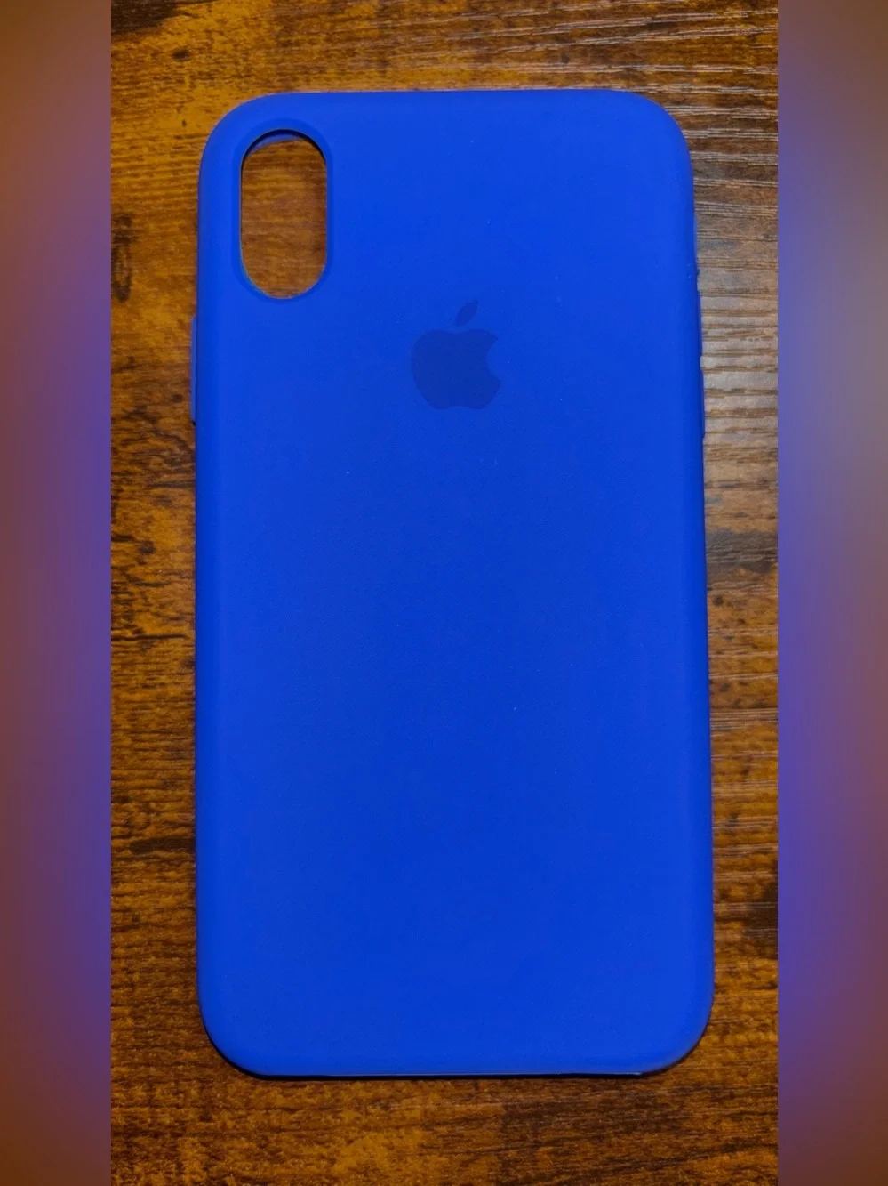 iPhone XR Silicone iPhone Case - Blue 🔵🛜